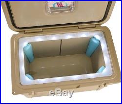 Lit Torch Ts 600 Sage Cooler 52 QT Ice Chest Featuring Night Sight technology