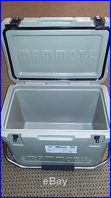 Mammoth Cooler 30qt Tan Color Retains Ice For Up To 5 Days
