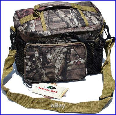 MOSSY OAK CAMOUFLAGE INSULATED COOLER BAG PERFECT LUNCH BOX up to 14 cans