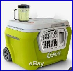 Margarita Green Colored Coolest Cooler with Blender