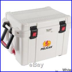 Marine Cooler Boat Camping Fishing Handle Ice Chest 35 Quart White Portable NEW