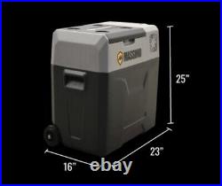 Massimo CX-50 12v Portable E-Kooler 50 Liters CX-50 Dark Gray Open Box