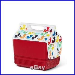 Mickey Mouse Mini Special Edition Multicolor 4 Qt Igloo Cooler Ships Free