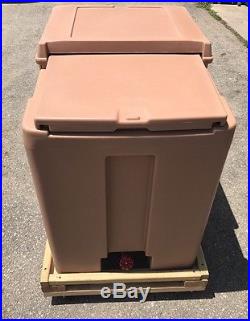 Military Surplus Cambro Ice Chest Box Cooler Kitchen Trailer Army Camping
