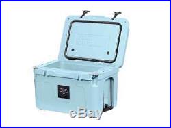 Monoprice Emperor 50 Liter Cooler Securely Sealed Blue Pure Outdoor
