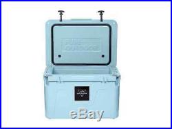 Monoprice Emperor 80 Liter Cooler Securely Sealed Blue Pure Outdoor