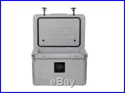 Monoprice Emperor 80 Liter Cooler Securely Sealed Gray Pure Outdoor