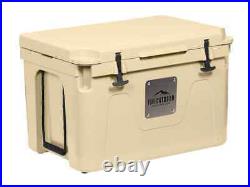 Monoprice Emperor Cooler, 80 Liter, Tan, Securely Sealed, Hot & Cold Conditions