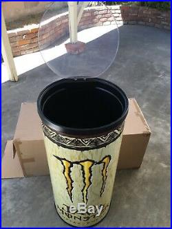 Monster Java Energy Ice Barrel Cooler Brand New
