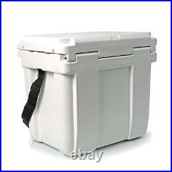 Moosejaw 25 Quart Ice Fort Hard Cooler with Microban, Snow