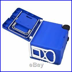 Multi Functional Rolling Picnic Cooler w- Table & 2 Chairs