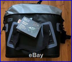 NEW BUILT New York Welded Insulated Soft Cooler Bag Black Roll Top Bag BPA FREE