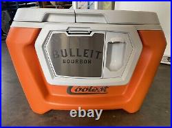 NEW! COOLEST COOLER ORANGE! Rare Bulleit Bourbon Version. Blender And Speaker