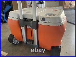 NEW! COOLEST COOLER ORANGE! Rare Bulleit Bourbon Version. Blender And Speaker