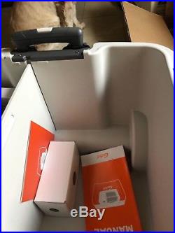 NEW Coolest Cooler 55 Qt Orange Blender/Bluetooth Speaker/Led Light/USB Charger