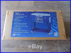 New Ford Logo Rolling Cooler With Bottle Opener And Casters Frd-40060