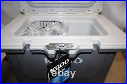 NEW Igloo 50367 Heavy-Duty IMX Gray 24 qt Cooler