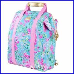 NEW Lilly Pulitzer Backpack Cooler In Best Fishes