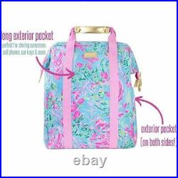 NEW Lilly Pulitzer Backpack Cooler In Best Fishes