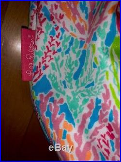 NEW Lilly Pulitzer Lets Cha Cha Portable Cooler Insulated Drink Bag Party