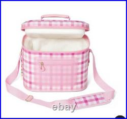 NEW Stoney Clover Lane x Target 8.8QT Softside Cooler Gingham Pink 12 Cans READY