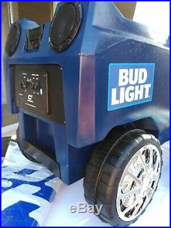 NFL C3 Rover Bud Light Wireless Remote Controlled Hummer Cooler & Stereo! FUN