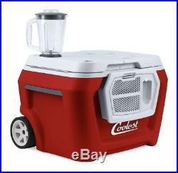 NIB Coolest Cooler with Blender, Speaker, Accessories, More Large and Portable