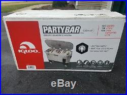 NIB Igloo 49271 Party Bar Cooler Powered by LiddUp 125 Quart