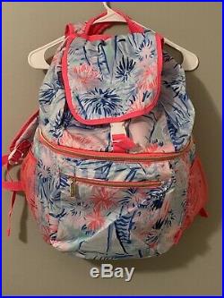 NWOT Lilly Pulitzer Beach Cooler Backpack GWP Sea To Shining Sea
