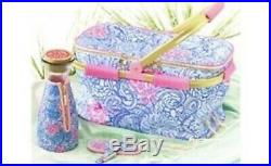 NWT GWP Lilly Pulitzer Collapsible Cooler, Beverage Carafe & Bottle Opener (G96)