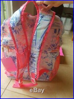 NWT Lilly Pulitzer Beach Cooler Backpack GWP Sea To Shining Sea