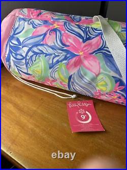 NWT Lilly Pulitzer Cooler Stand Havana Cocktail Drinks with Carrying Case