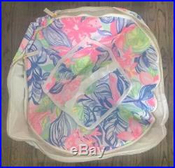 NWT Lilly Pulitzer Cooler Stand Havana Cocktail Drinks with Carrying Case GWP