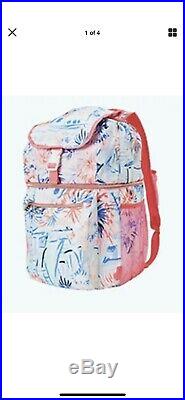 NWT Lilly Pulitzer Insulated Beach Cooler Backpack GWP Sea To Shining Sea