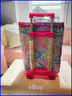 NWT Lilly Pulitzer Rolling Cooler Free Shipping