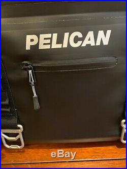 New! $279 Pelican Elite 24 Can Soft Side Cooler. Black SC24. Tizip Waterproof