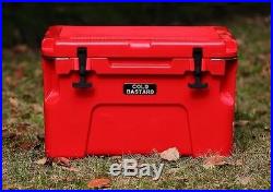 New COLD BASTARD ICE CHEST BOX COOLER BEST PRICE YETI QUALITY Free s&h RED 25L