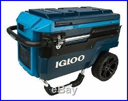 New IGLOO Trailmate Journey 70Qt Cooler Blue