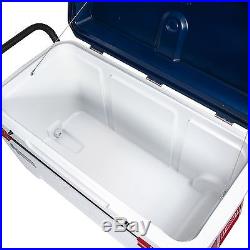 New Large 168 Can Rolling Cooler White Igloo 110 Quart Rolling Ice Chest Xmas