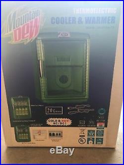 New Rare Mountain Dew Cooler & Warmer 18 Tall x 13 Wide ManCave or Car Ready