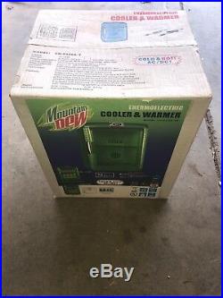 New Rare Mountain Dew Cooler & Warmer 18 Tall x 13 Wide ManCave or Car Ready
