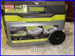 New Ryobi 18v Cooling Cooler P3370 With Battery & Charger New Ryobi 18v Cooling Cooler P3370 With Battery & Charger