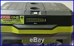 New Ryobi 18v Cooling Cooler P3370 (scratched) With Battery & Charger
