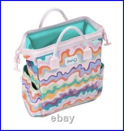 New Swig Life Paki Backpack Cooler Sand Art Colorful Lightweight Leak-proof