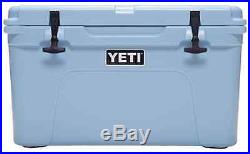 New Yeti Tundra 45 Plastic Cooler in Ice Blue Free Shipping