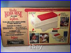 NewithBox VTG Igloo Little Kool Rest Car Cooler Console Ice Chest Cup Holder