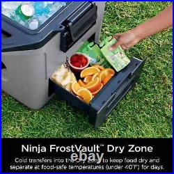 Ninja FrostVault 30qt Hard Cooler with Dry Zone Slate Gray