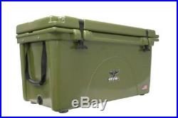 ORCA ORCG075 Durable Roto-Molded Cooler, Green, 75-Qt Capacity