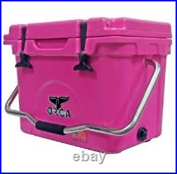 ORCA ORCP020 Insulated Cooler, 20 Quart, Pink