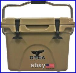 ORCA ORCT020 Insulated Cooler, 20 Quart, Tan